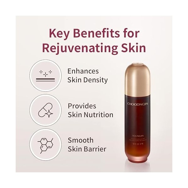 MISSHA Chogongjin Youngan Toner 10 g Lot de 1 - Toner - Uniforme tonifiant - 10 g