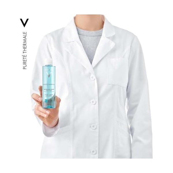 Vichy Duo nettoyant et tonifiant - Élimine en douceur le maquillage et les impuretés - Rafraîchit et tonifie la peau - Gel Th
