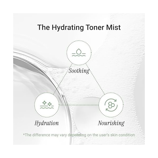 Meebak Toner coréen pour le visage - CICA Mist Toner, sans alcool, apaisant, hydratant, vitalisant 4 oz