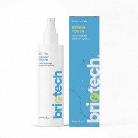 BRIOTECH Skin Renew Toner Spray à lacide hypochloreux pour le visage et la peau Minimise lapparence des imperfections, brum