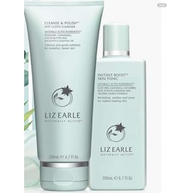 Liz Earle Cleanse & Polish 200 ml & Instant Boost Skin Tonic 200 ml …