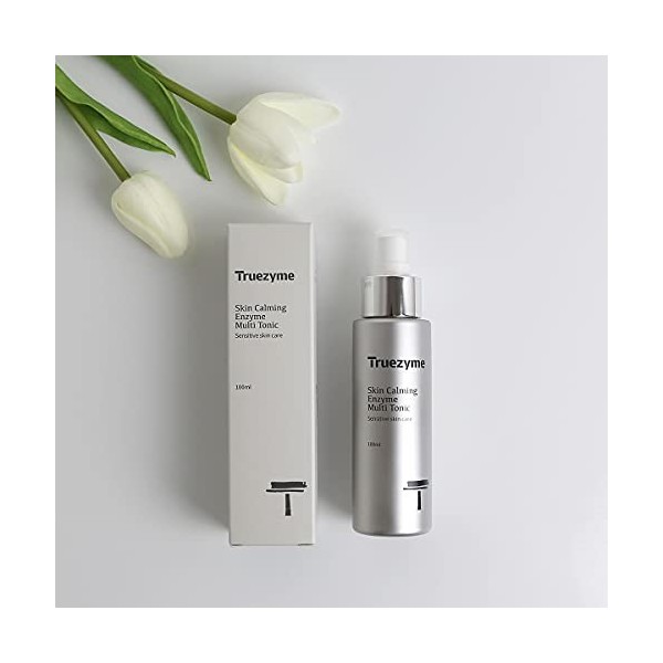 Truezyme Water Lock Enzyme Skin Calming Multi Tonic 100ml | Phytogenica® | No Chemicals or Toxins | Hypoallergenic | Korean P