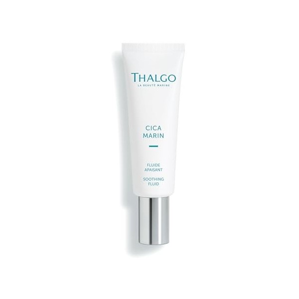 THALGO Fluide apaisant issu de la gamme professionnelle CICA Marin, la première ligne de soins SOS avec des prébiotiques mari
