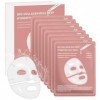 8PCS Bio-Collagen Real Deep Mask, Masque Collagene Visage Korean, Anti-rides et Lifting Bio Collagen Mask, Hydratation en Pro