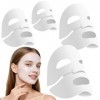 4 Pièces Masque Collagene Visage Korean - Masque Visage Coreen Skincare, Collagen Face Overnight Mask Masques Collagène Hydro
