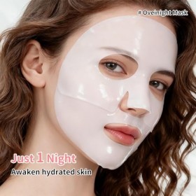 Masque Collagene, 5 Pièces Collagen Mask, Affinement des Pores, Anti-âge, Hydratant, Amélioration de la Peau Rouge 