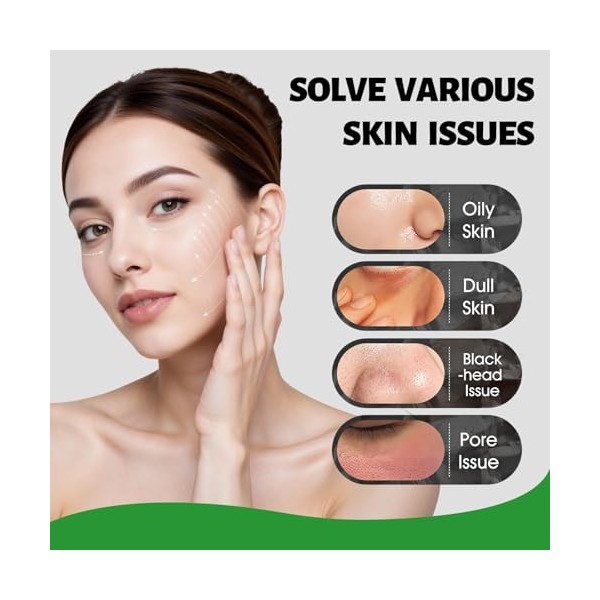 120ml Masques Pour Hommes, délimination Masque, Nettoyage en Profondeur, avec pinceau masque