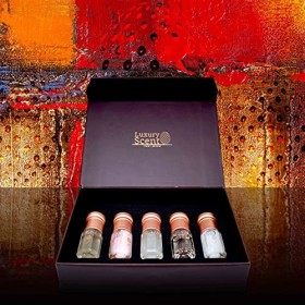 Luxury Scent Ensemble de collection dhuiles parfumées au musc blanc de qualité supérieure avec coffret cadeau