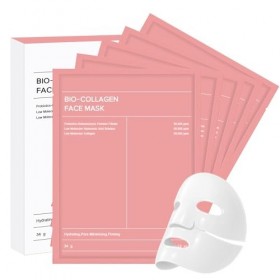 TATUNER Masque de Nuit Hydrogel Bio Collagène, hydratant en profondeur, resserrant les pores, raffermissant et anti-rides, pe