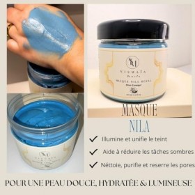Masque au Nila Éclaircissant Soin Visage et Corps Traditionnel pour Teint Lumineux et Uniforme