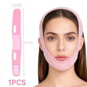 Sangle de menton pour dormir et réduire le double menton, masque de levage en V pour femme/homme – sculptant la mâchoire réut