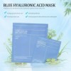 4PCS Real Deep Maske, Hydro Cera-nol Real Deep Mask, Soin Hydratant Apaisant pour Peaux Sèches et Sensibles – Masque de Nuit ...