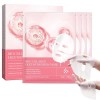 4PCS Real Deep Maske, Hydro Cera-nol Real Deep Mask, Soin Hydratant Apaisant pour Peaux Sèches et Sensibles – Masque de Nuit ...
