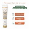 Florame Masque Gomme Lissant Lys Perfection 65 ml – Acides de Fleurs & Lys Blanc Bio – Peau Plus Lisse et Lumineuse – Visage 