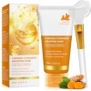 Collagen Night Wrapping Mask, 75 ml, curcuma + rétinol + vitamine masque, collagène coréen Overnight Wrapping Peel Off Masque
