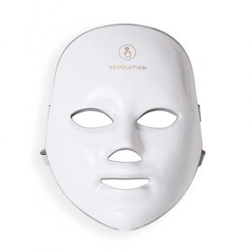 Revolution Pro Miracle LED Face Mask, Masque LED rouge & bleu, 90 lumières, améliore texture & éclat de la peau