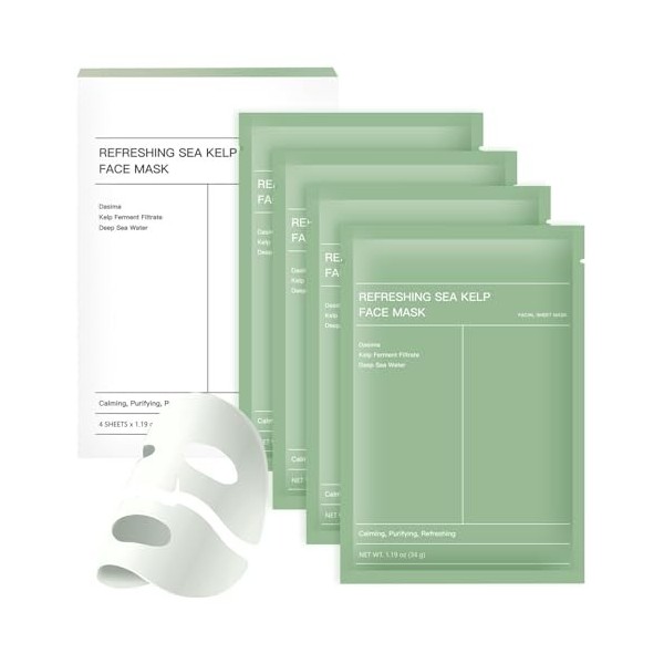 4 Pièces Masques Radiant Vita Niacinamide Real Deep Mask, Masque Nuit Niacinamide Coréen, Éclat Immédiat - Anti-Taches & Tein