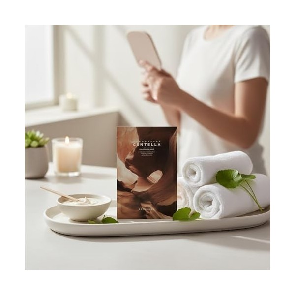 SKIN1004 Madagascar Centella Pro-Bio Cica Masque Visage Nourrissant – Lot de 4 Masques Tissu 23 ml – Apaisant & Hydratant – P