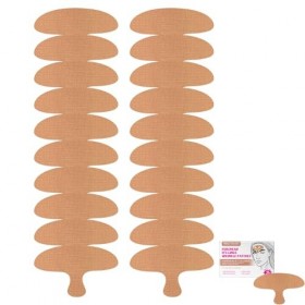 20 Patchs Antirides, Bande Lifting Visage, Prédécoupés Patchs Antirides Patch Frontaux, Patch Visage Nuit pour Rides du Lion 