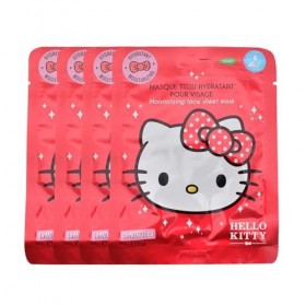 TAKE CARE | Masques Tissu Hydratants Hello Kitty | Hydratation intense | Adaptés à toutes les peaux | Formule douce | +90% d