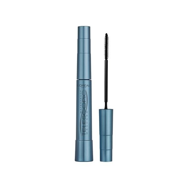 LOréal Paris - Mascara Volume et Longueur Waterproof - Formule Fortifiante Enrichie en Céramide - Brosse Exclusive Double Fa ...