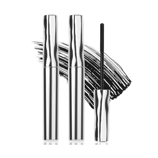 BUTBU 2PCS Mascara volume, Mascara Waterproof, Maquillage Femme, Cils Démultipliés, Sans Paquets, Regard Agrandi, Technologie...