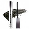 Metal Mascara, Long Lasting Metal Rod Mascara, Iron WandMascara, Mascara Waterproof, Mascara 3D à double brosse, Volume & Lon