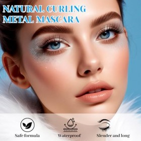 Prreal Lot de 2 mascaras métalliques lavables noirs - Mascaras muraux en fer - Pour les yeux bouclés - Ne sécaillent pas - I