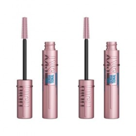 Maybelline New York Cils Sensational Sky High Mascara Waterproof Lot de 2