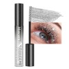 Mascara à paillettes - Effet diamant - Longue durée - Volume et extension - Hypoallergénique - Maquillage des yeux chatoyant 