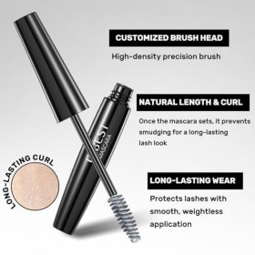 Sitovely 5PCS Mascara Coloré Pour les cils, Coffret de Mascaras Scintillants Effet Diamant, Mascara Coloré Volumisant et Reco