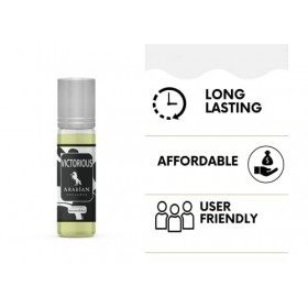 FR152 VICTORIOUS Parfümöl für Männer. 6 ml Roll-on-Flasche. Arabian Opulence. Zitrus/marine/aromatisch/holzig/frisch-würzig