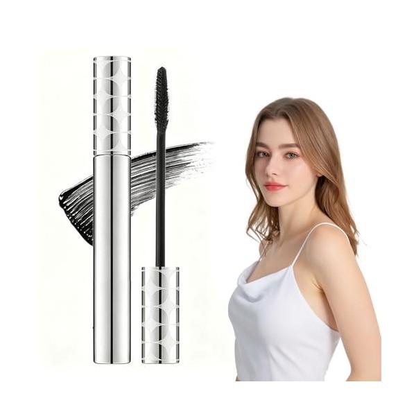 LuminaVerde Mascara, Iron Eye Mascara Volumisant & Allongeant Tubing Imperméable Pour Cils Matures À Partir De 60 Noir