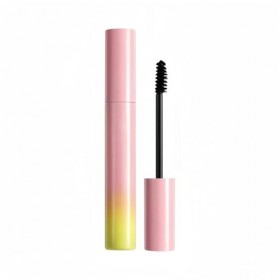 Mascara Waterproof Noir à Petite Brosse, Volume, Anti-Bavure, Sans Paquets, Longue Tenue, Naturel, Cadeau 1 Pièce 