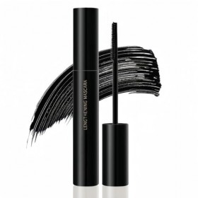 Mascara Waterproof Noir à Brosse Peigne, Sépare les Cils pour une Définition, Volume, Longue Tenue, Anti-Bavure, Sans Paquets