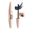 Mascara imperméable pour volume et longueur, 2 mascaras marron bordeaux pour cils longs, mascara à fibres de longue durée, sa...