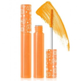 6 Couleurs Mascara Fluorescent, Mascara Lumineuse pour Soirées Mariages Scène, Halloween Noël, Haute Pigmentation Applicable 