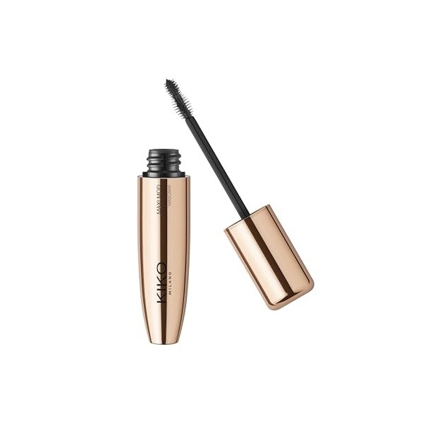 KIKO Milano Maxi Mod Length & Curl Mascara, Mascara Effet Allongeant Et Recourbant Avec Mini-Brosse
