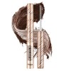 Prreal Mascara en fer noir lavable avec brosse sans poils, allonger les cils, imperméable et non agglomérant, 02 marron