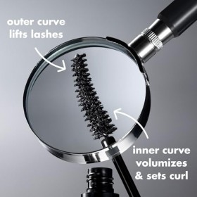 e.l.f. Incredi-Curl Mascara volumisant longue tenue pour cils ultra soulevés et incurvés formule anti-bavures, produit végéta...