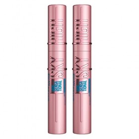 2 x Maybelline Lash Sensational Sky High Waterproof Mascara 7.2ml - Black