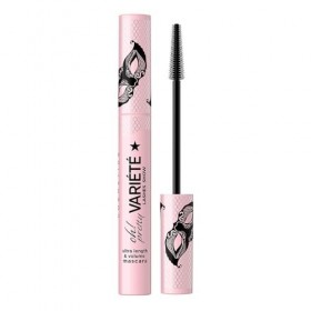 Eveline Cosmetics Variété Mascara Volumisant et Allongeant - Booster de Cils Instantané, Résistant aux Bavures, Noir Intense,