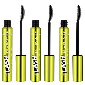Essence LASH LIKE A BOSS INSTANT LIFT & CURL Lot de 3 mascaras à effet pulsant instantané, végétalien, sans particules de mic