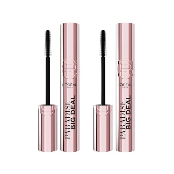 LOréal Paris - Mascara Volume Modulable - Formule Légère - Application Uniforme - Sans Paquet - Paradise Big Deal - Couleur ...