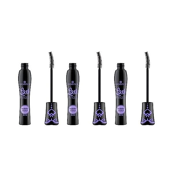 essence Lash PRINCESS Sculpted Volume Mascara – Mascara noir pour un volume sculpté et des cils définis. Idéal pour un regard...