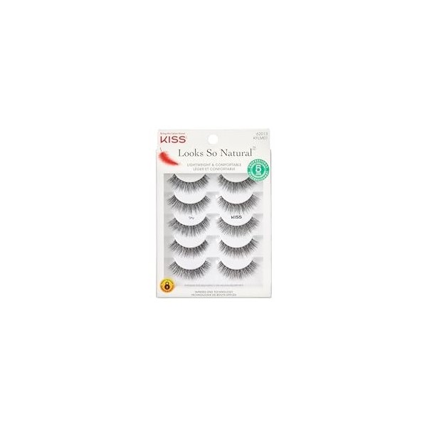 KISS Looks So Natural Lash Multipack 01-5 Paires
