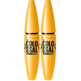 Maybelline New York Volum Express The Colossal Smoky Black Eyes Mascara 10.7 ml Lot de 2 