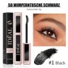 Mascara 5D - Noir - Imperméable - Pour cils extrêmement longs - Pour plus de volume et de définition - Maquillage des yeux bo