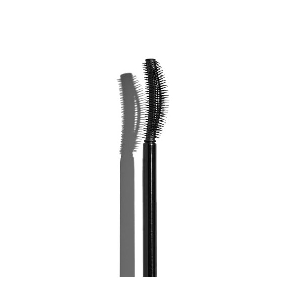 Sigma Beauty Lash Icon Mascara allongeant et volumisant, noir, résistant aux taches, brosse courbée, formule légère et modula
