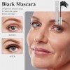 3 Pièces Mascara Metallique Mascara Brosse Metal Pour Femmes Âgées Résistant À Leau Séchage Rapide Longue Tenue Donne Un Asp